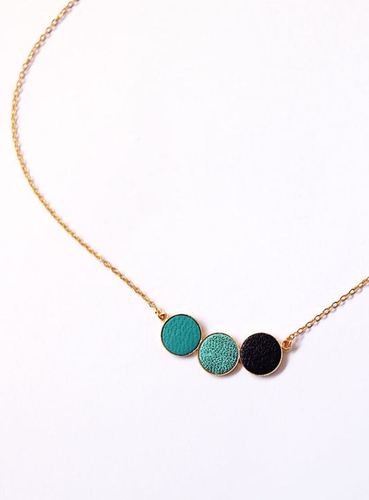 Collier Trio Gallica - Lagon