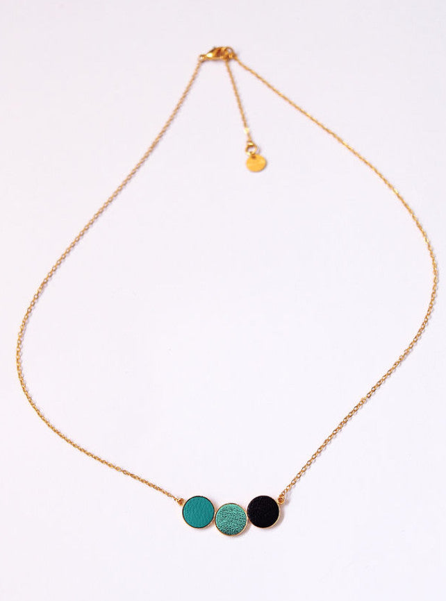 Collier Trio Gallica - Lagon