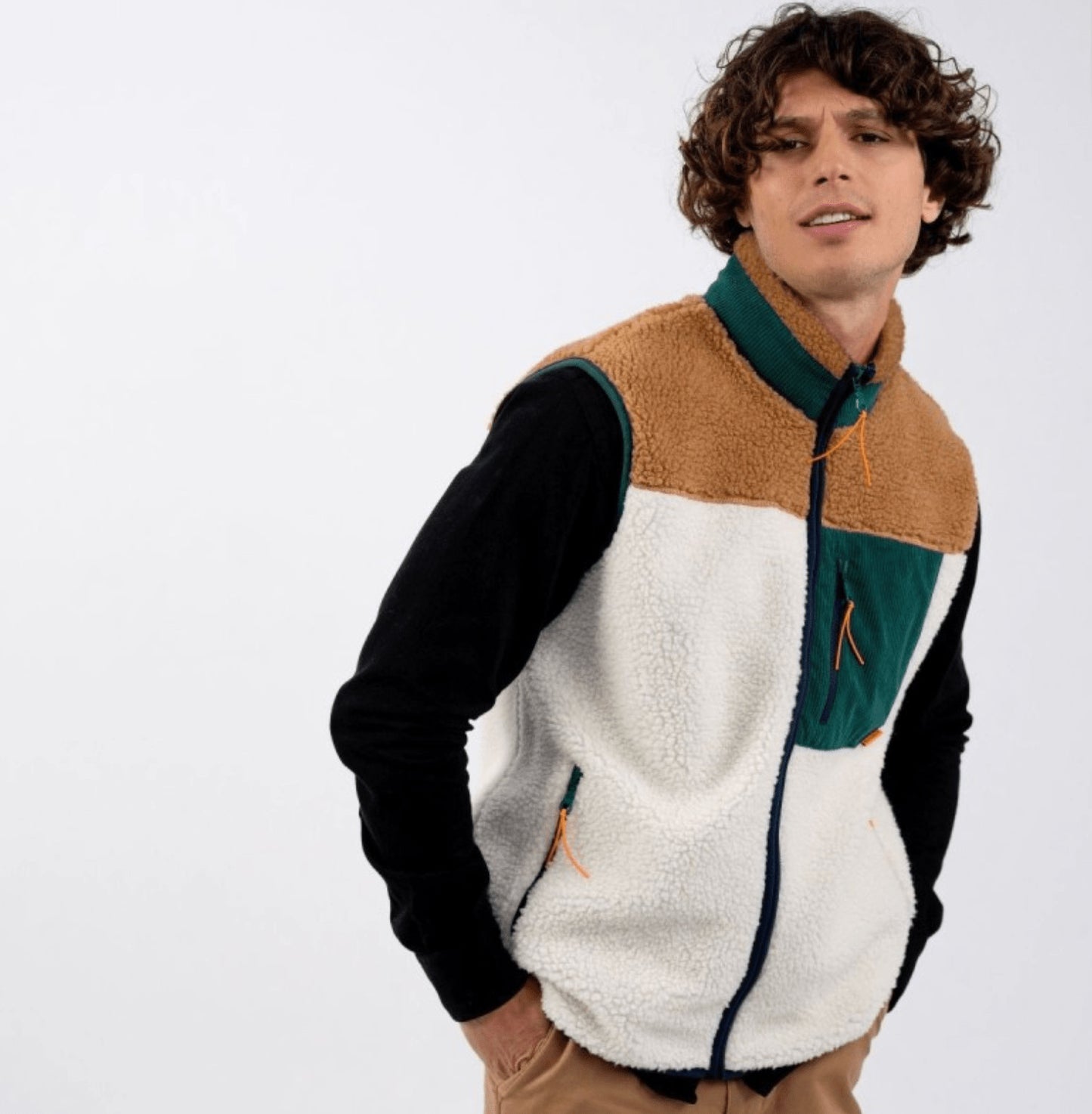 Veste sherpa sans manches pistache - Taille L — Billybelt , Lyon