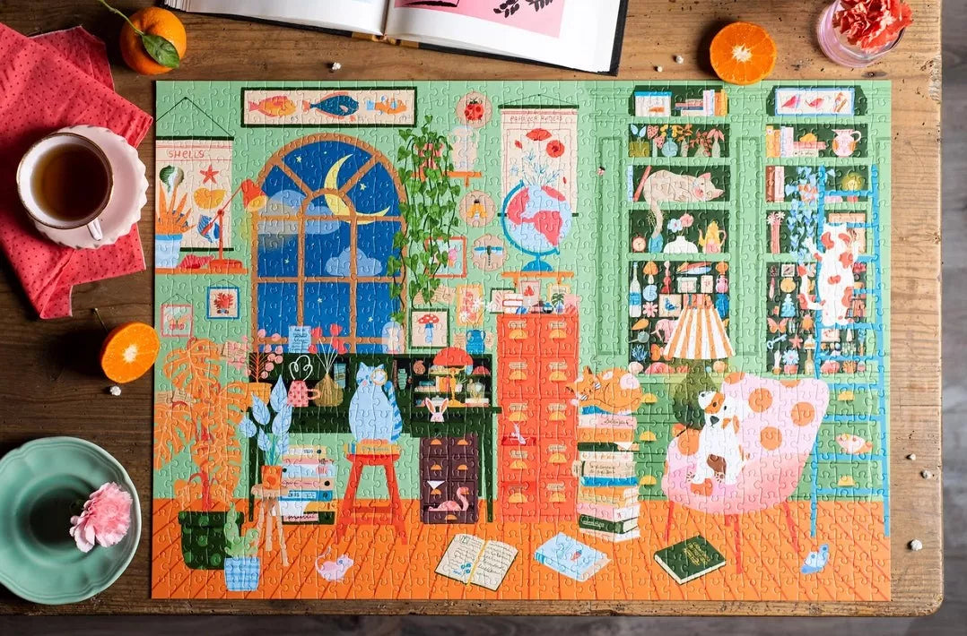 Puzzle Bureau des curiosités - 1500 pièces