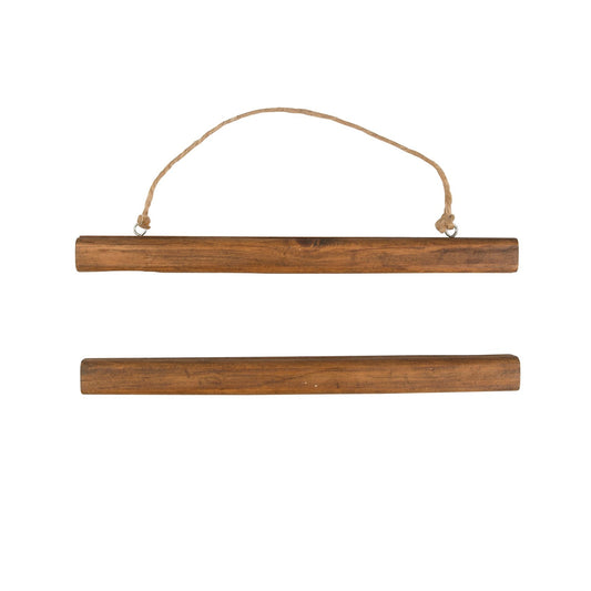 suspension en bois pour affiche A3