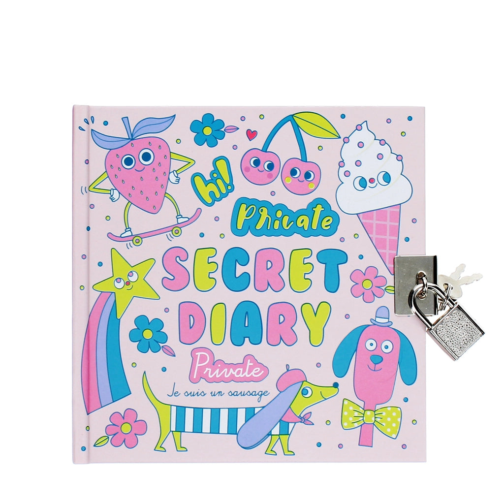 Journal secret avec cadenas