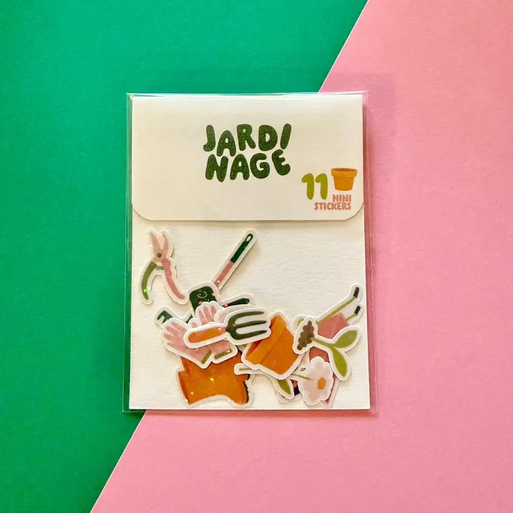 Lot de stickers - Jardinage