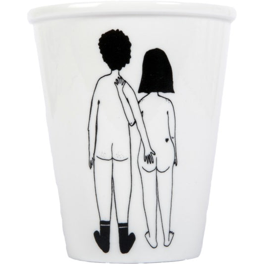 Tasse Couple nu de dos