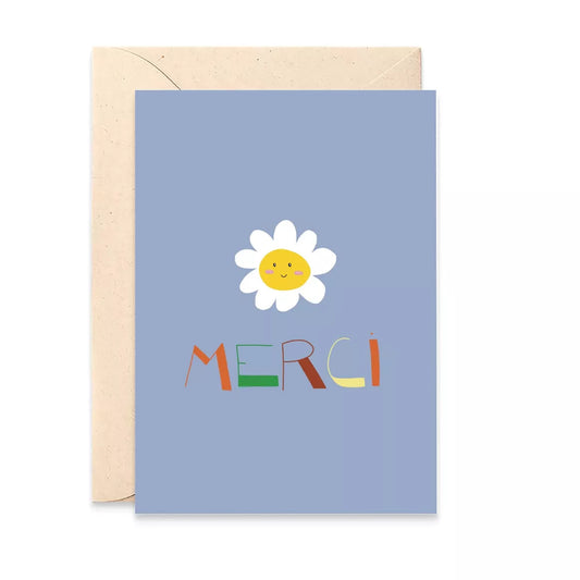 Carte Merci flower