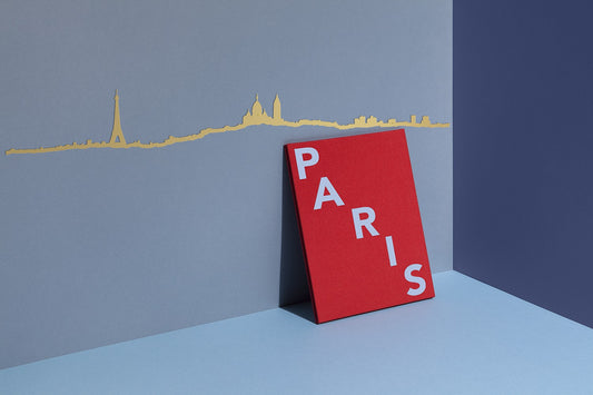 Silhouette de Paris - doré