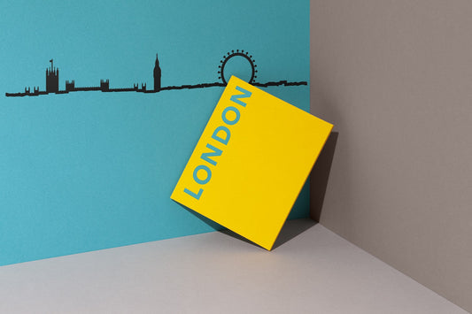 Silhouette de Londres - noir