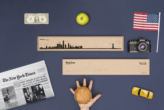 Silhouette de New York - noir — The Line , Lyon