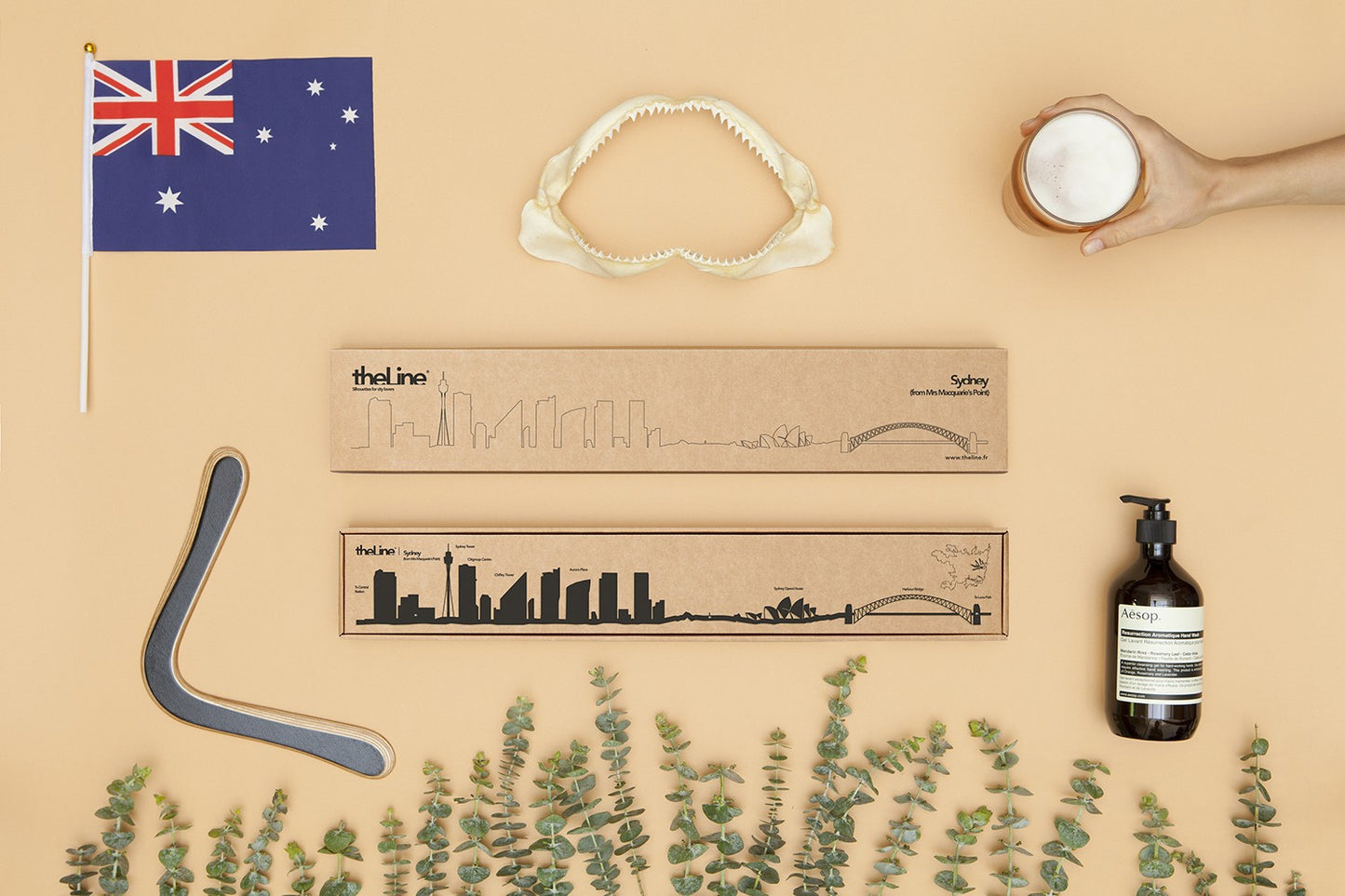 Silhouette de Sydney - noir
