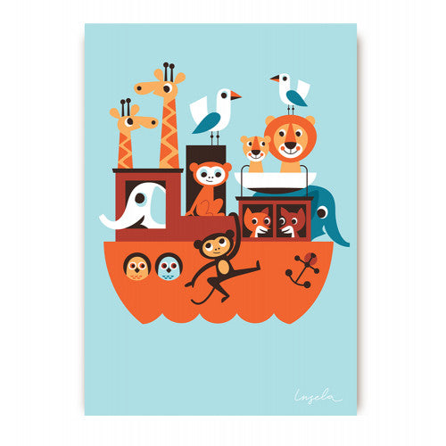 Carte simple - Ark - Ingela P Arrhenius — Lagom Design , Lyon