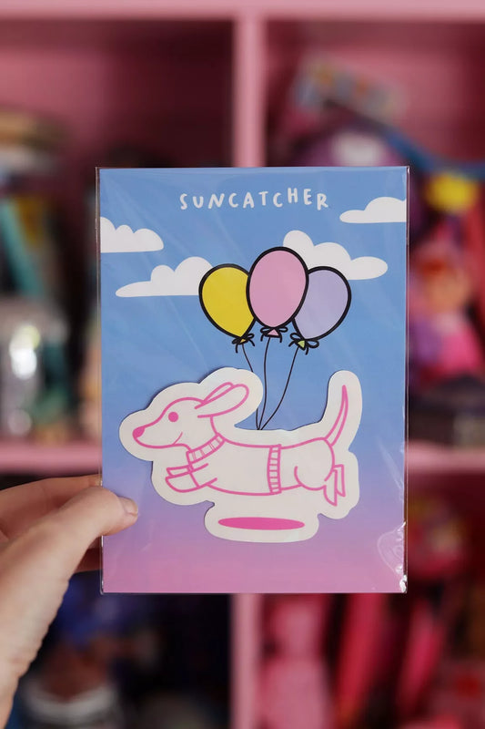 Sticker Suncatcher - Teckel