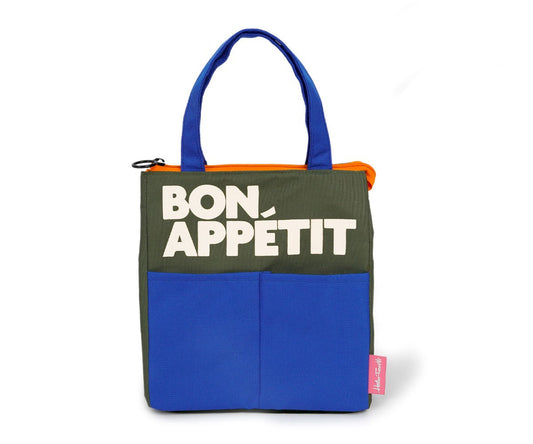 Sac isotherme Bon appétit - Bleu