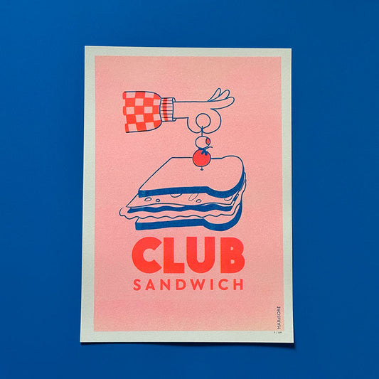 Affiche A4 - Club sandwich