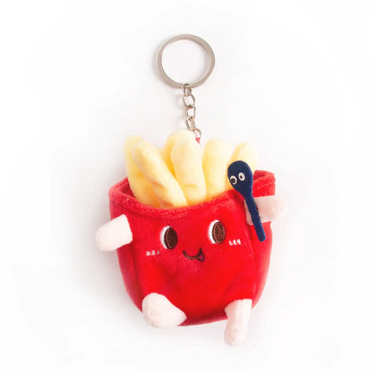 Porte-clés en peluche - Frites