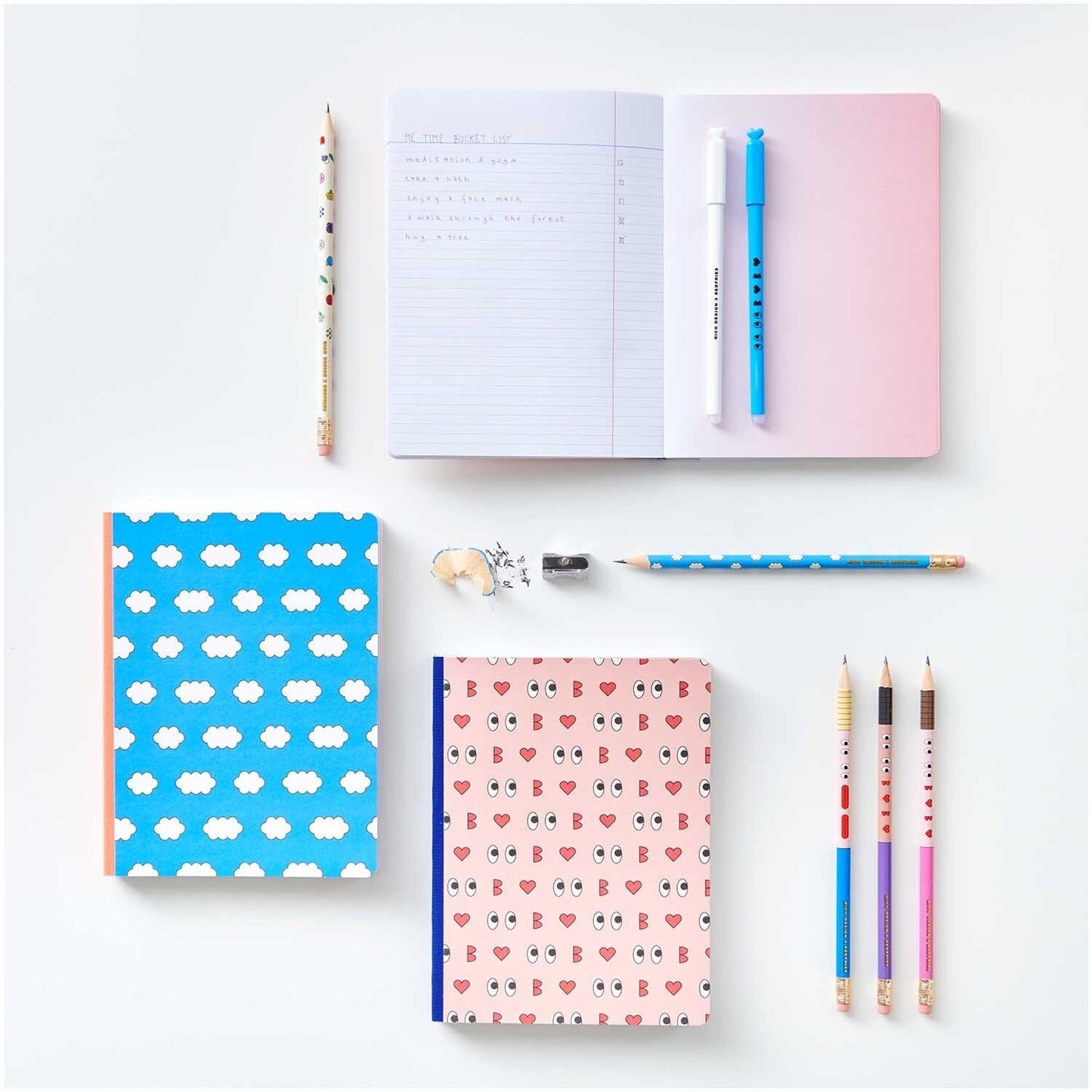 Carnet de notes Eye candy - Clouds — Rico design , Lyon