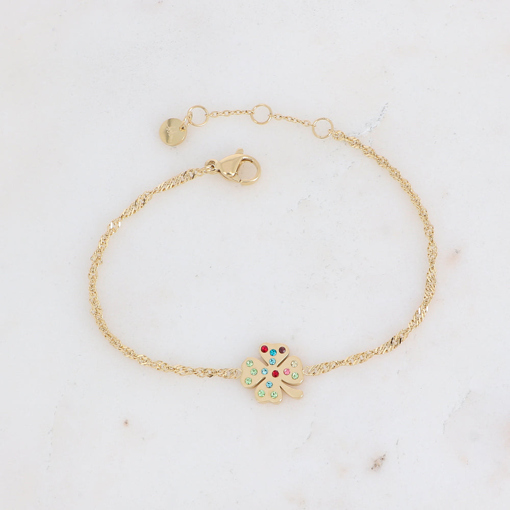 Bracelet Tracy - Doré/multi