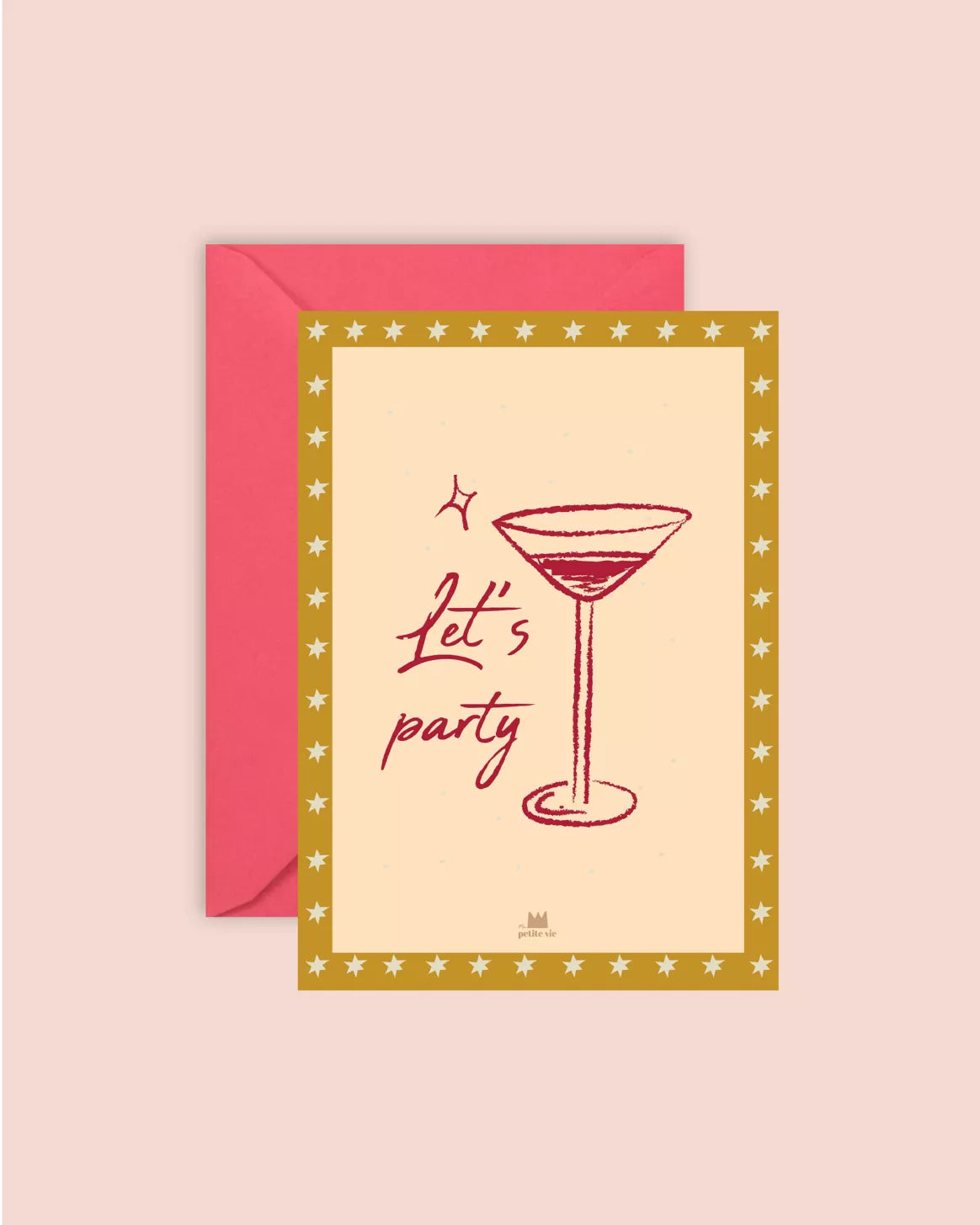 Carte Anniversaire - Let's party