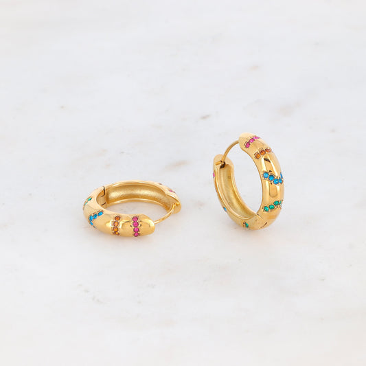 Boucles Nura - Doré multi