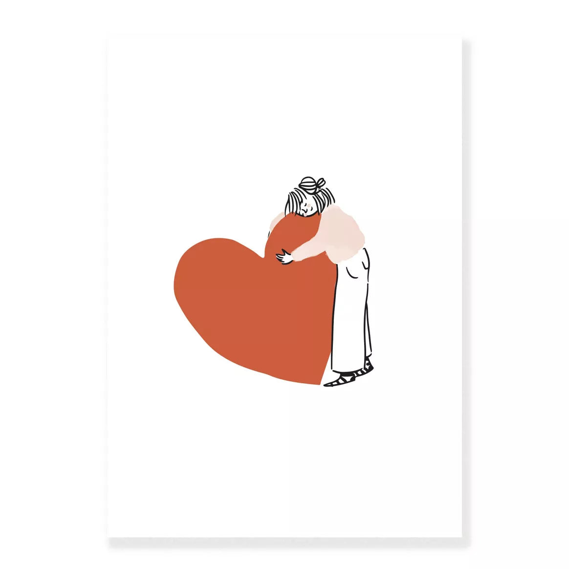 Affiche A5 - Serre moi fort — My lovely thing , Lyon