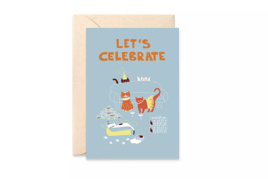 Carte Let's celebrate