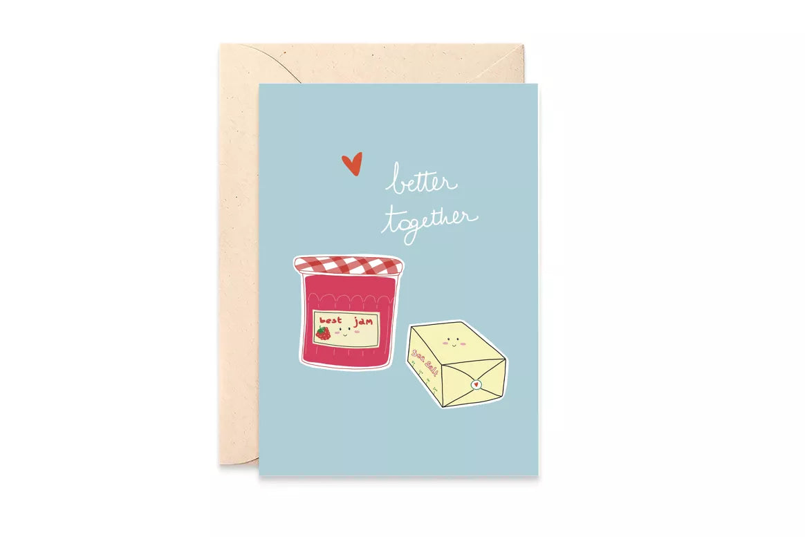 Carte Better together beurre