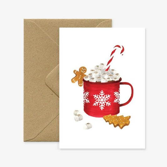 Carte Winter Mug - Hot chocolate — All the ways to say , Lyon