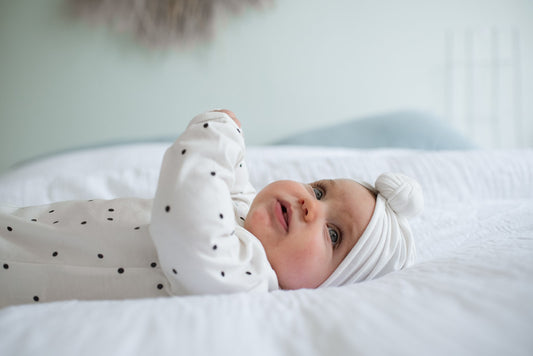 Turban beanie Whipped cream 3/6 mois — Bonjour Little , Lyon