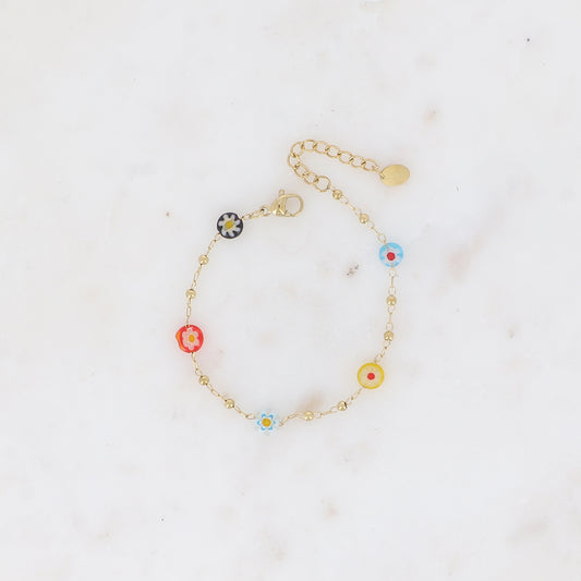 Bracelet Syel - Doré/multi