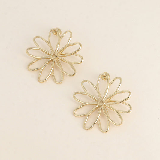 Boucles puces Ziel - Doré