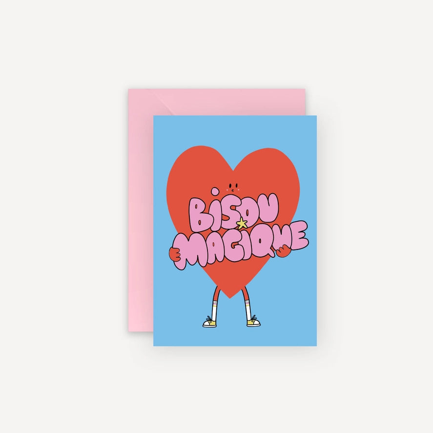 Carte Bisou Magique