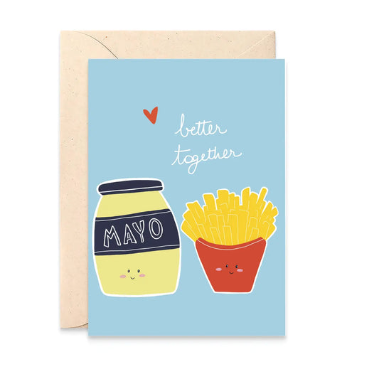 Carte Mieux ensemble mayo et frites