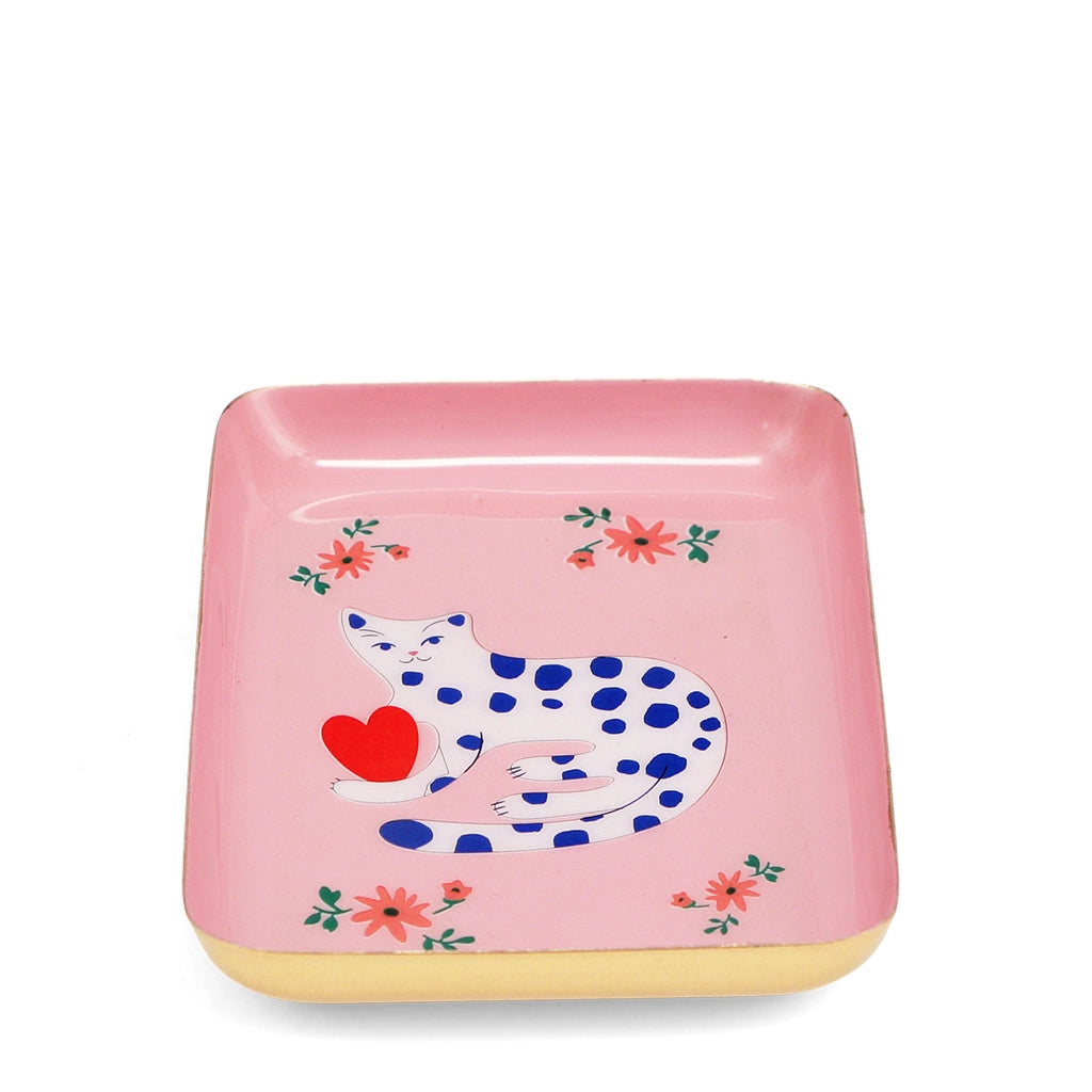 Mini plateau Chat tacheté