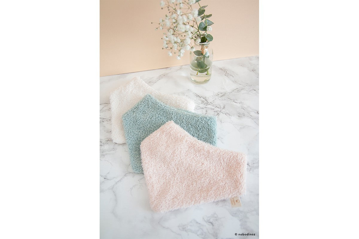 Bavoir bandana so cute rose