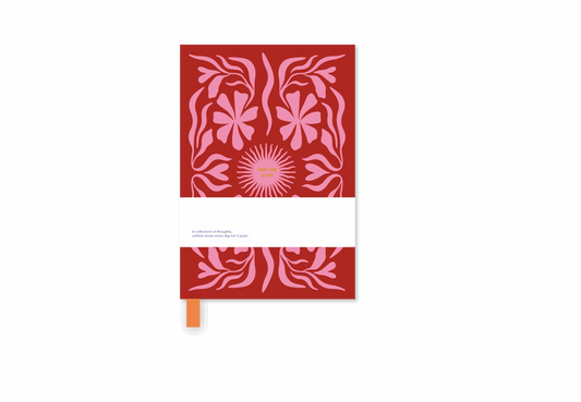 Journal Une ligne par jour - Sun flow pink