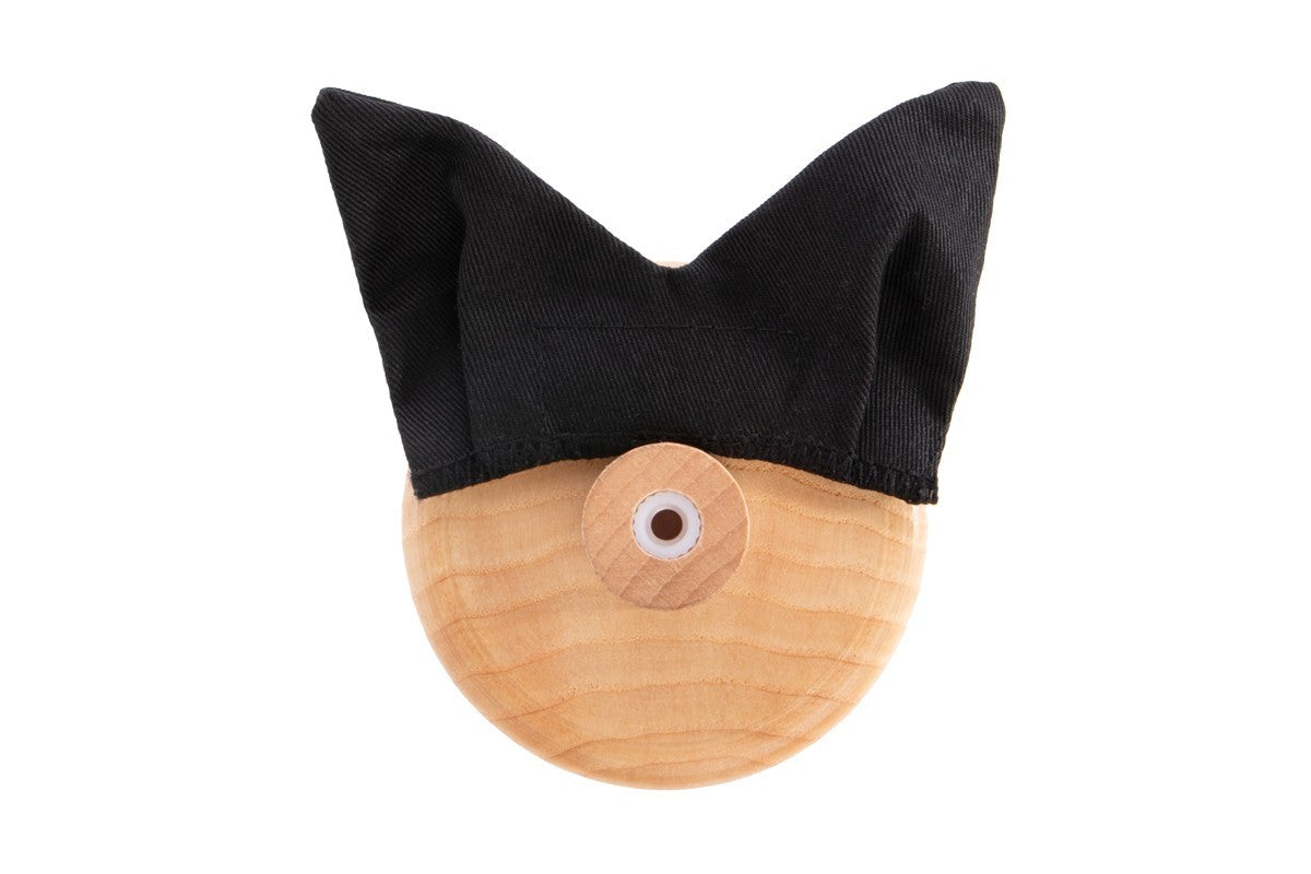 Patère en bois Tête de chat