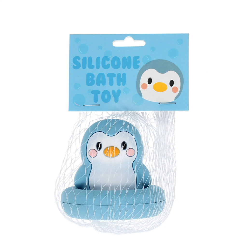 Jouet de bain - Pingouin bleu