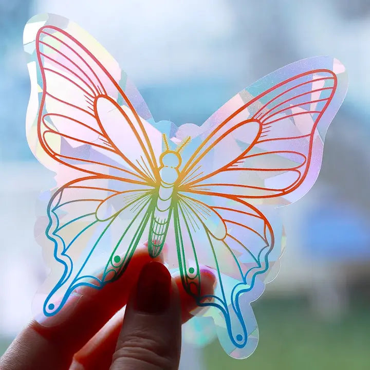Sticker Suncatcher - Papillon
