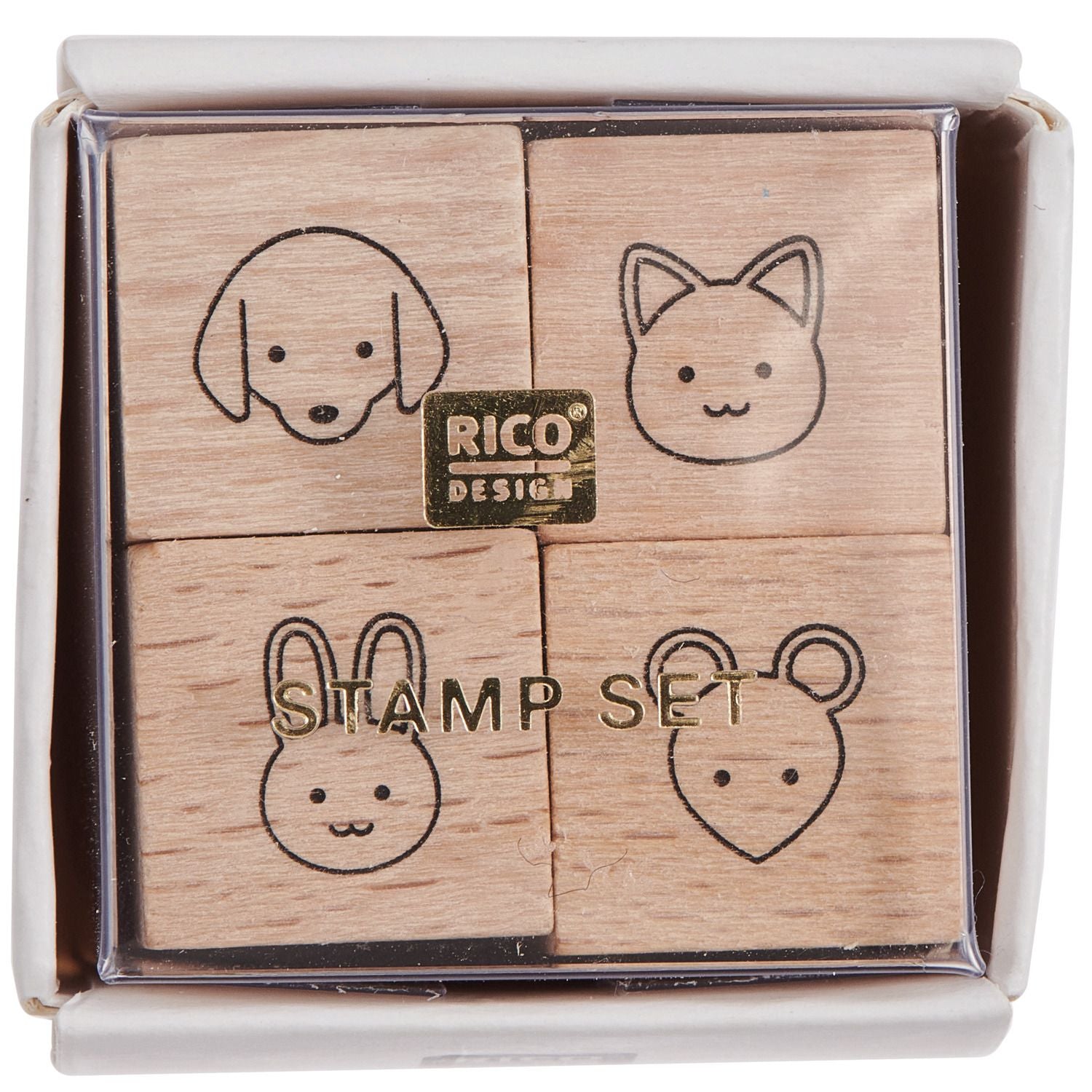 Kit de 4 mini tampons - Animaux — Rico design , Lyon