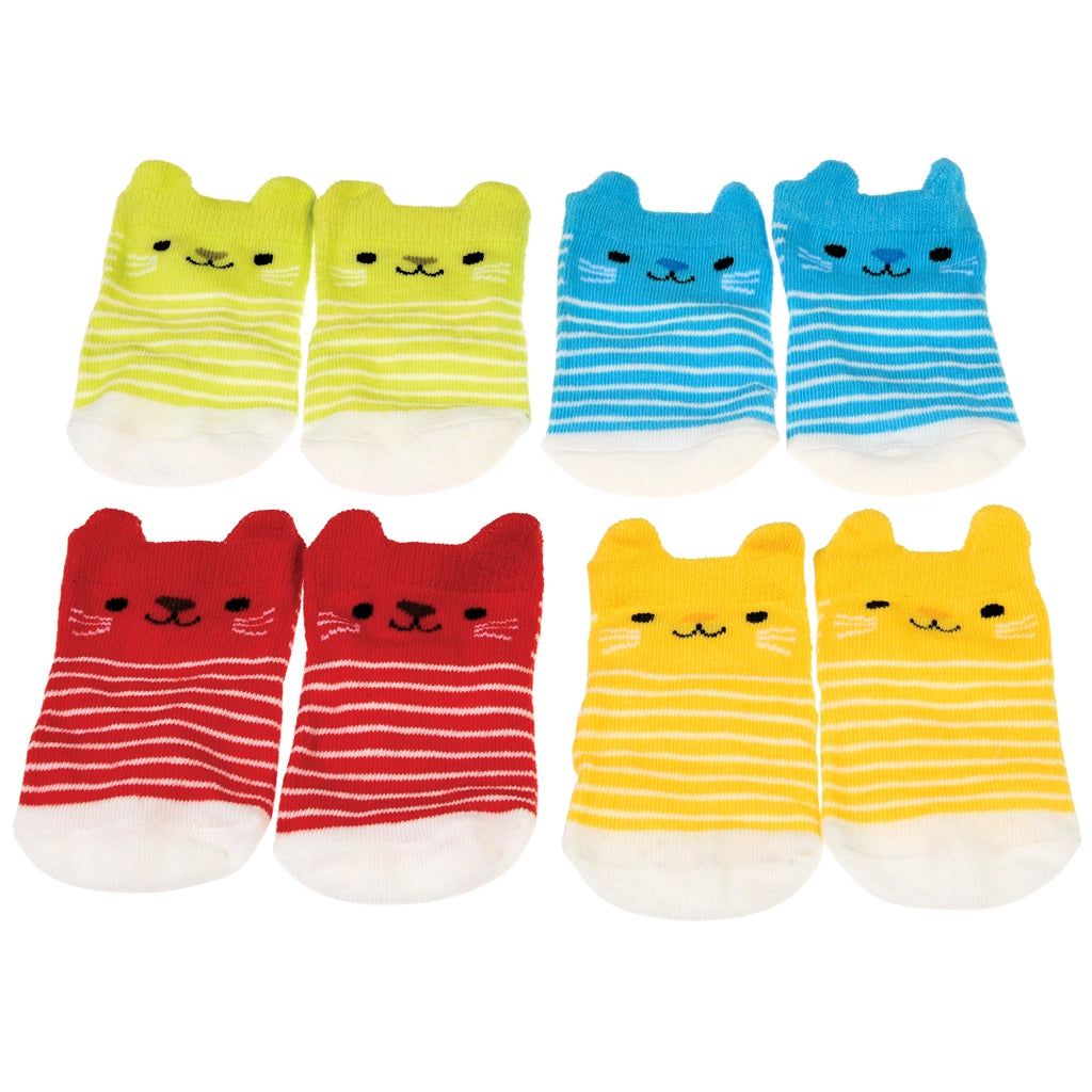 Chaussettes bébé - Chats multico
