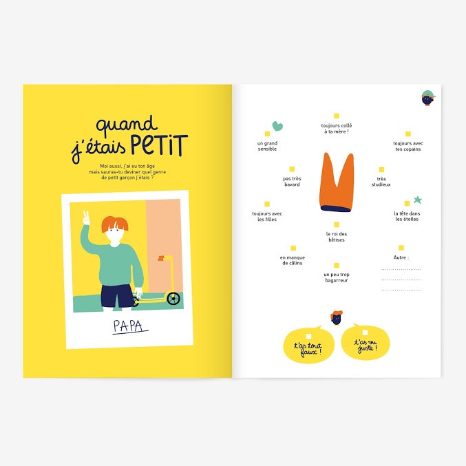 Cahier tel père, tel fils