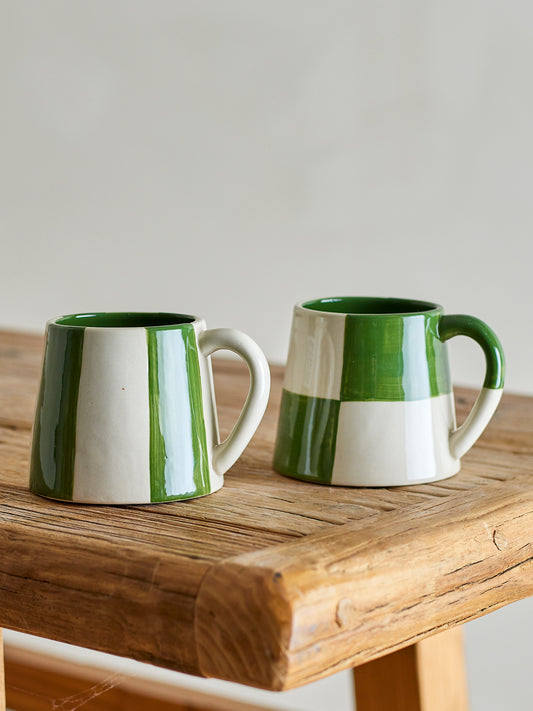 Mug Floki vert - rayures
