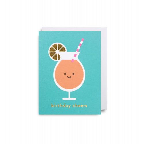 Mini carte - Birthday cheers - Lagom cozy — Lagom Design , Lyon
