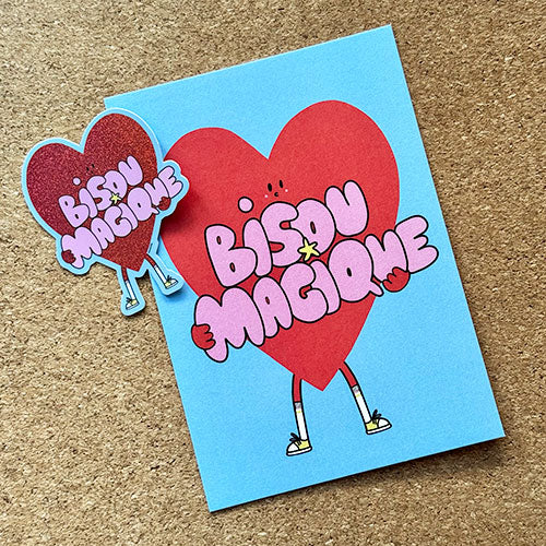 Sticker Bisou magique