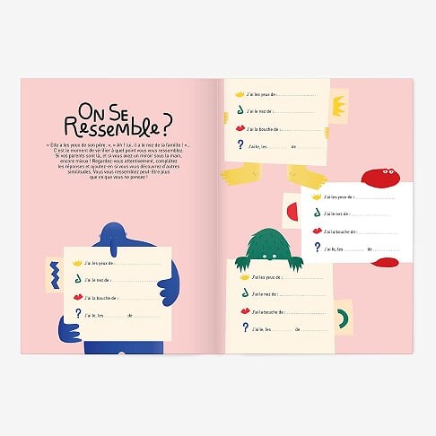 Cahier entre frères et soeurs