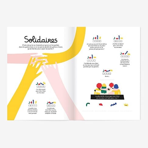 Cahier entre frères et soeurs
