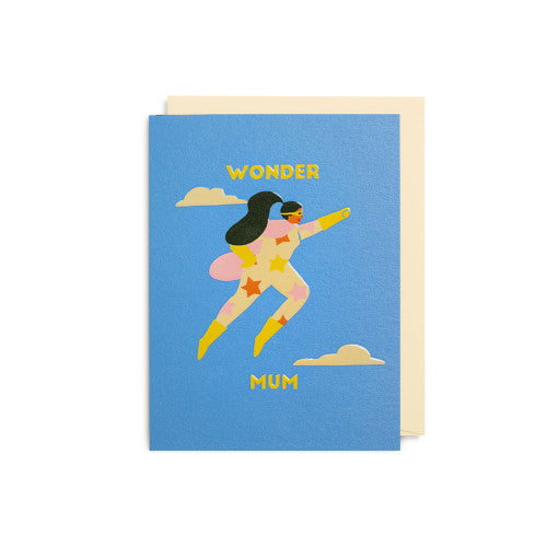 Mini carte - Wonder mum - Naomi Wilkinson — Lagom Design , Lyon