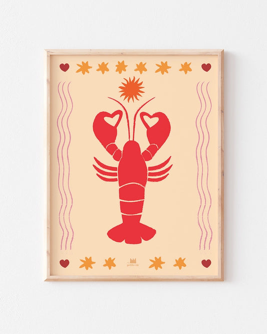 Affiche A3 - Le homard