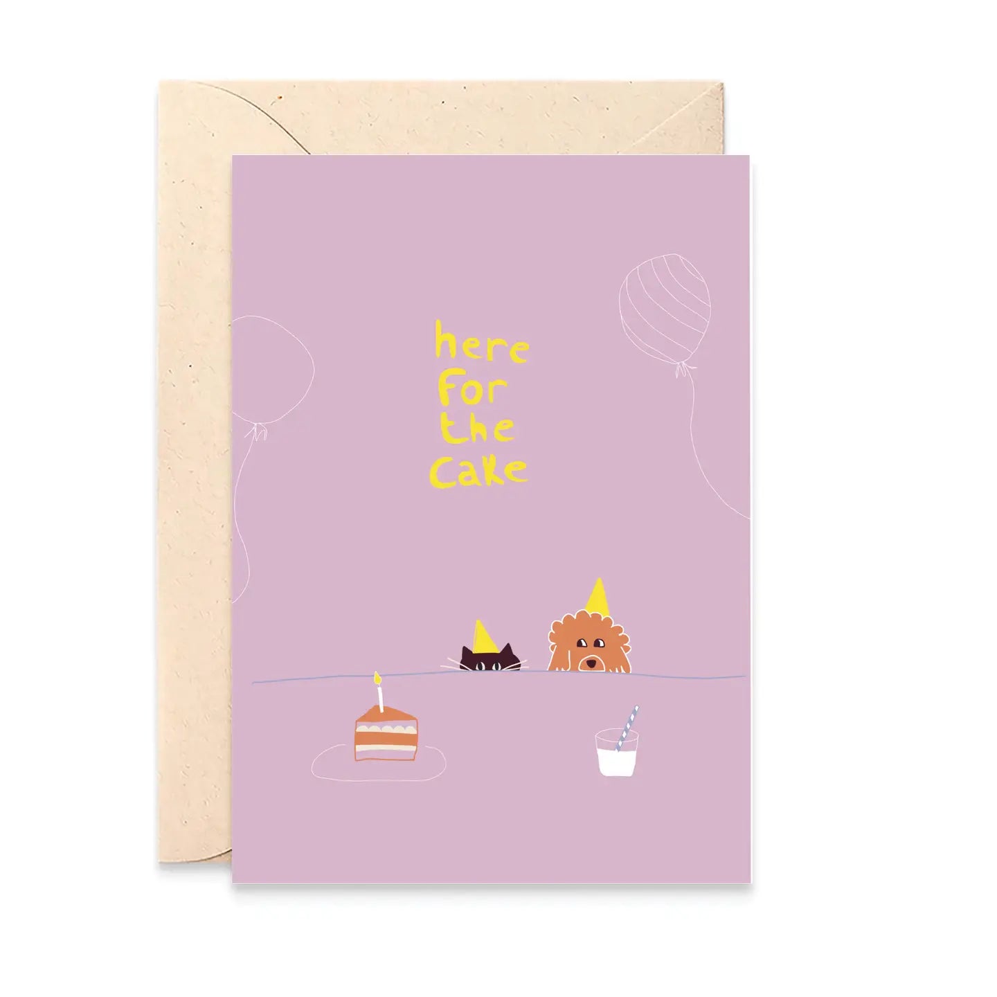 Carte Ici pour le gâteau — Beeb , Lyon