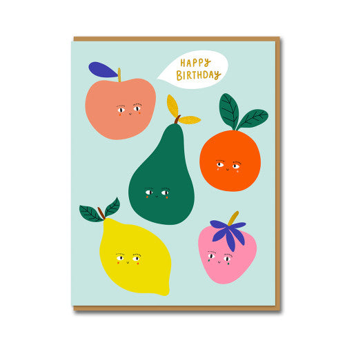 Carte - Fruit birthday - Aless Baylis