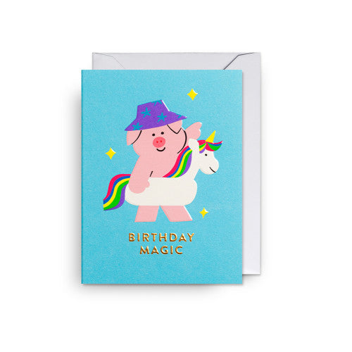 Mini carte - Birthday magic - Jessica Das